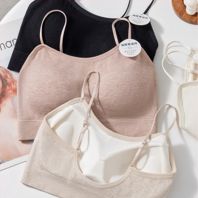 Без презрамки сутиен с U-образен гръб, чаши 3/4, подплатени чаши от пяна, фиксирани двойни презрамки, нейлонова материя