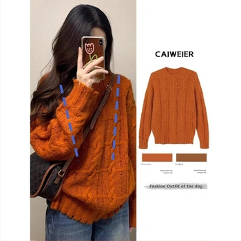 Блуза за кърмене, свободна кройка, качулка, плетена изкуствена вълна (70–80% вълна), есенно-зимна, с отвори за кърмене.