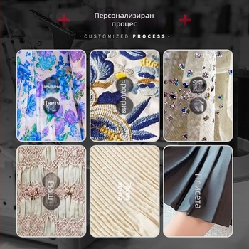 Дамски рокли от тъкани – производство, средно и високо качество, 7-дневен пробен цикъл, 500 бр./ден, OEM/проба/чертежи