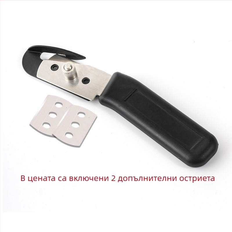 KNS нож за рязане на автомобилен филм от неръждаема стомана, многофункционален инструмент за обвивка на автомобила, scraper