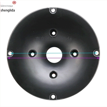 Кръгъл говорител с рупор за високочестотен звук, панелен дизайн, модифициран къс рупор от фибростъкло