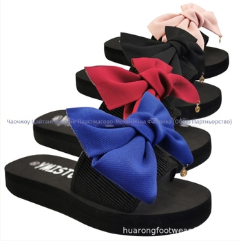 Сандали с клин за вътрешно и външно ползване, EVA горна част, гумена подметка, височина на тока 3–5 см, нехлъзгащи се