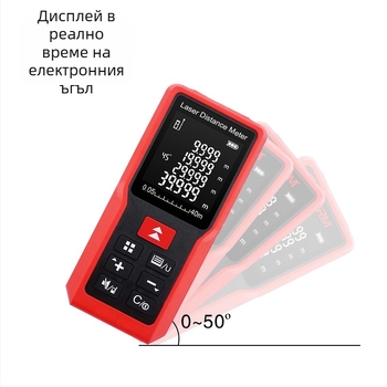 Nomi ME серия ръчен лазерен измервател на разстояние с инфрачервено измерване, за вътрешна и външна употреба — модели ME40/ME60/ME80/ME100