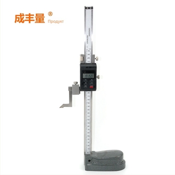 Неръждаема стомана дигитален висотомер с верньерова скала