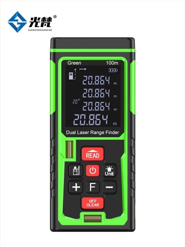 Лазерен измервател на разстояние за външна употреба, инфрачервена цифрова лента, висок прецизитет, модел Cjy