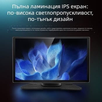 Безжичен CarPlay и Android Auto LCD екран с реверсивно изображение, Bluetooth свързаност, поддръжка на множество видео формати