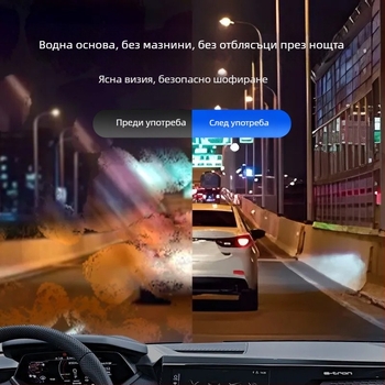 Пяна за отстраняване на маслен филм от предното автомобилно стъкло | Основен компонент: повърхностноактивно вещество | Марка Real Card | Срок на годност 3 години | Стандарт за качество 3655