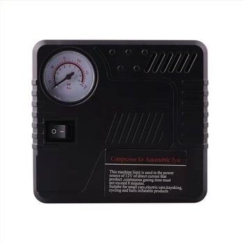Преносим 12V инфлятор за гуми на автомобил с вградена батерия