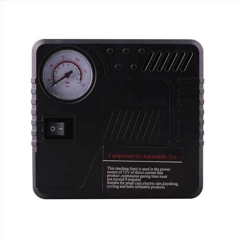 Преносим 12V инфлятор за гуми на автомобил с вградена батерия