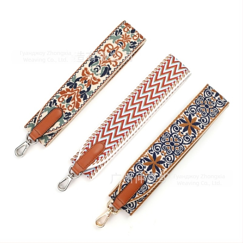 Презрамка за чанта Midsummer — полиестер, функции: разширение и намаляване на натоварването, мотив: цветя, пролет 2025