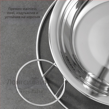 Стойка за печено пиле от неръждаема стомана с рамка от стоманени тръби — Hanmey