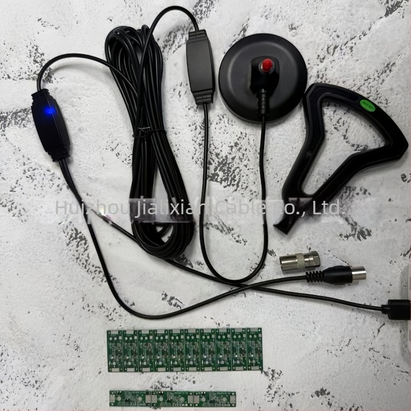 Цифрова вътрешна антена за телевизия, автомобилно монтирана, DTMB/DVB-T2 съвместима, усилвател, удължена вакуумна чашка