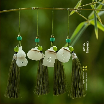 Ключодържател от смола за ароматерапия – куха ароматна топка, аксесоар за кола и телефон