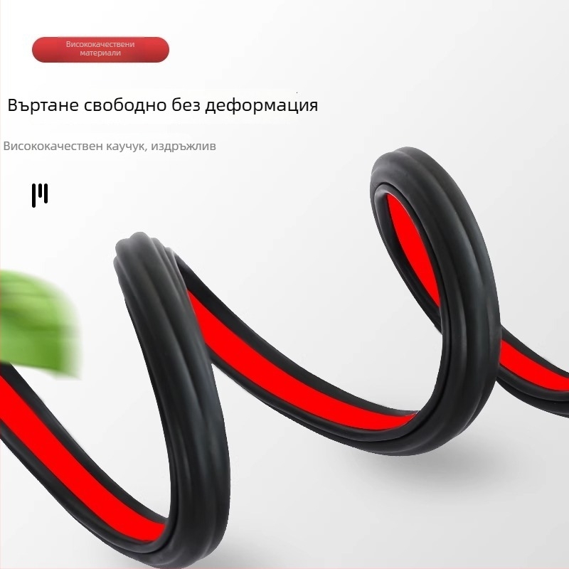 Уплътнител за врати на автомобил, гума, силикон, двойнослоен уплътнител за B‑колона, преден капак и багажник, модел GS380