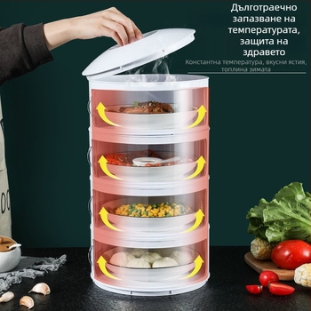 Капак за зеленчуци и остатъци — дишащ двупосочен кухненски капак; материал: полипропилен (PP); стил: модерен и минималистичен; категория: Оборудване за напитки; марка: Друг; качество: Premium