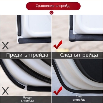 Уплътнител за врати за Chevrolet Equinox – шумоизолация и прахозащита, част от пълен пакет за обновяване на автомобила (с въздушни вентили)