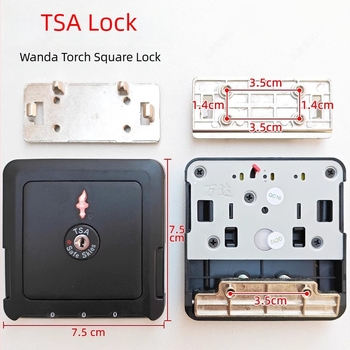 Замяна на ключалка за багаж — ABS материал, TSA/Safeskies съвместим, марка Southern wanda lock, пролет 2025