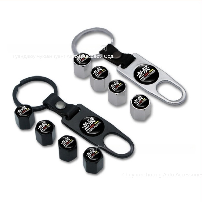 Алуминиев капак за вентил за безкамерни гуми с гаечен ключ, универсален за автомобили, велосипеди и електрически превозни средства, марка 2522