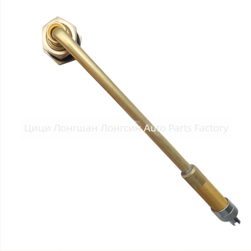 Клапан за безкамерни гуми за тежкотоварни автомобили — меден, голяма кухина на сърцевината, компресионен монтаж, 96 мм