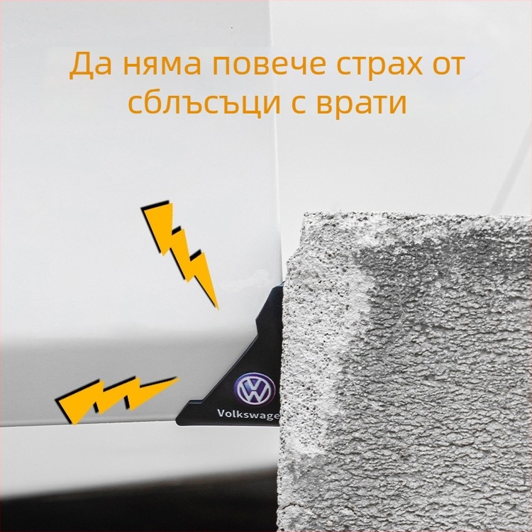 Night Cat alone PVC антиколизионна лента за автомобилни врати, универзални лепенки за ъгъл на вратата