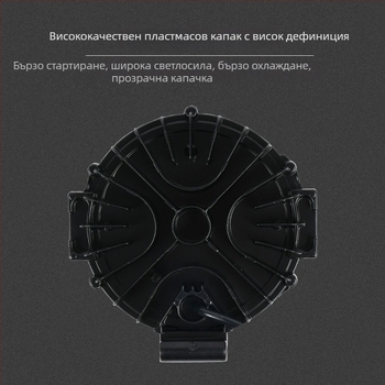 LED работна лампа за офроуд камиони, 17 светодиода, 51W, 220V, пластмасов корпус, живот 3000 ч, марка Jingsheng