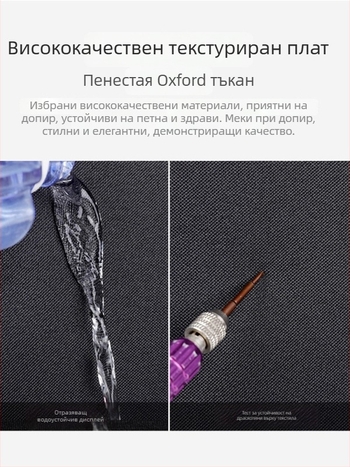 Стилна бизнес раница за лаптоп, оксфордски плат, голям капацитет 20–35 л, за 15-инчов лаптоп, унисекс