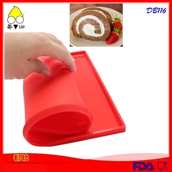Than силиконова правоъгълна форма за печене на швейцарско руло