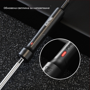 Deli DL8860 външен паялник с константна температура, 60W, 220V, върха 907