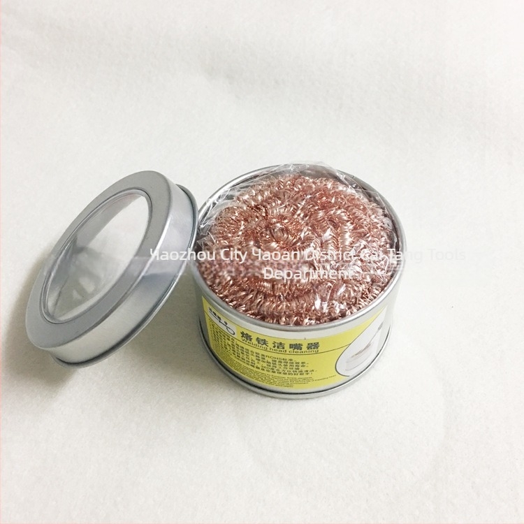 Чистач за върха на паялник с медна топка за премахване на припой — Bai Xiang, серия Чистачи за върхове на паялник