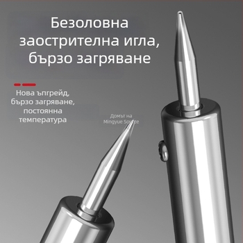 Поялник и мултиметър – комплект инструменти за електронен ремонт за дома и за ученици, кутия за PCB