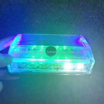 Соларна предупредителна светлина за автомобил с индикатор за заден край и режим на мигане/постоянно светене