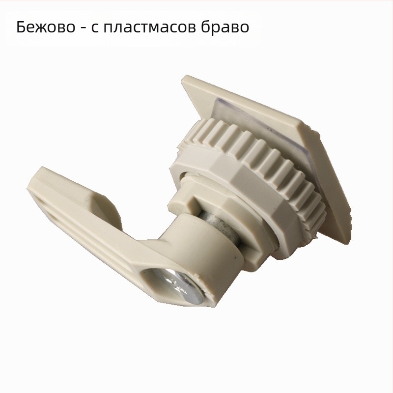 Цилиндров шкафен заключващ механизъм, модел New Foundation, пластмасов корпус, подходящ за шкафове, разпределителни табла, LED кутии и мрежови шкафове, възможна персонализация