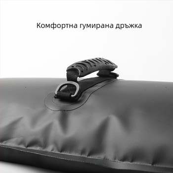 Водна чанта с тежест за къмпинг – здрав PVC мрежест материал, водоустойчив плат, голям капацитет, персонализиране с лого