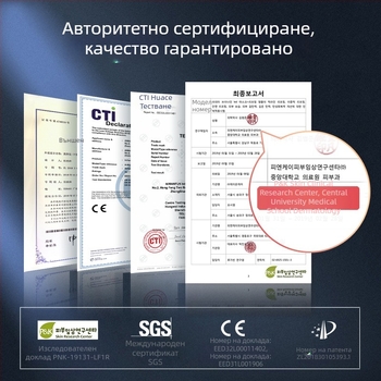 Вибриращо устройство за стягане на лицето, модел 902, USB зареждане, 48 LED светодиода, захранване 3.7V