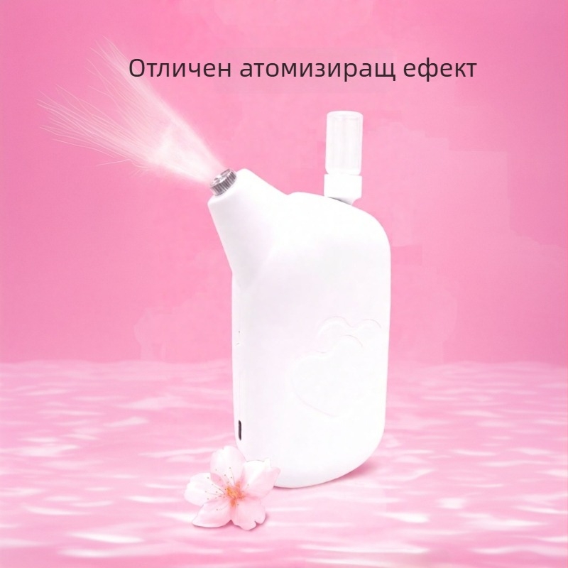 Хидратиращ спрей – преносим, батерия 1000–1200mAh, хидратация и студен разпръскващ спрей, за домашна употреба, IPX0