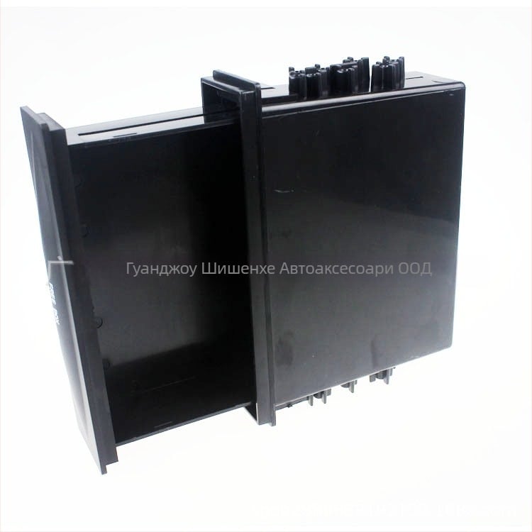 Рамка за CD за автомобилна аудио система с чекмеджна кутия за съхранение, двуслоен/еднослоен дизайн