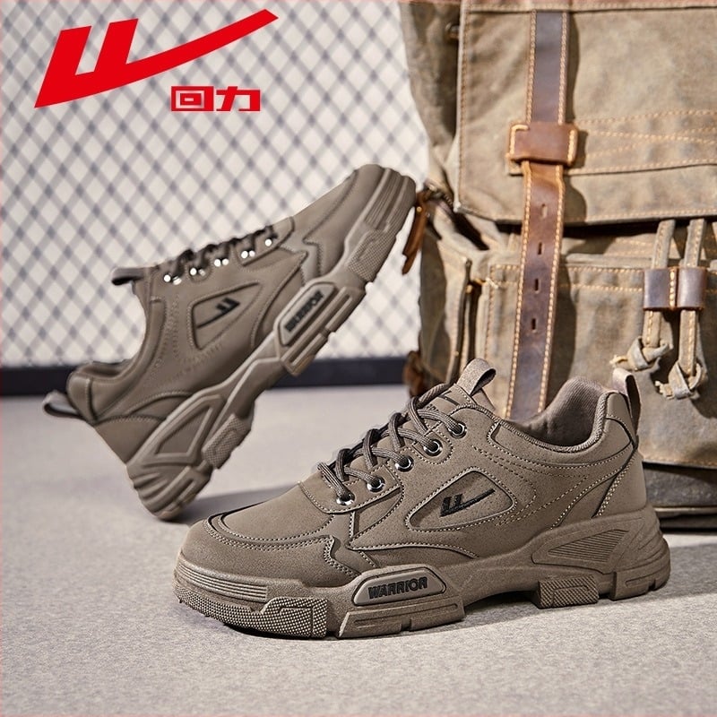 Мартин обувки за мъже — зима, предно връзване, горна синтетична кожа, подметка PVC, дебел ток 3–5 см