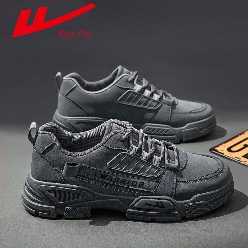 Мартин обувки за мъже — зима, предно връзване, горна синтетична кожа, подметка PVC, дебел ток 3–5 см