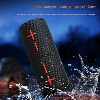 Двуфункционален преносим Bluetooth високоговорител с магнитна конструкция – 20W, IPX6, 100 Hz–20 kHz, вградена батерия 2000–4000 mAh