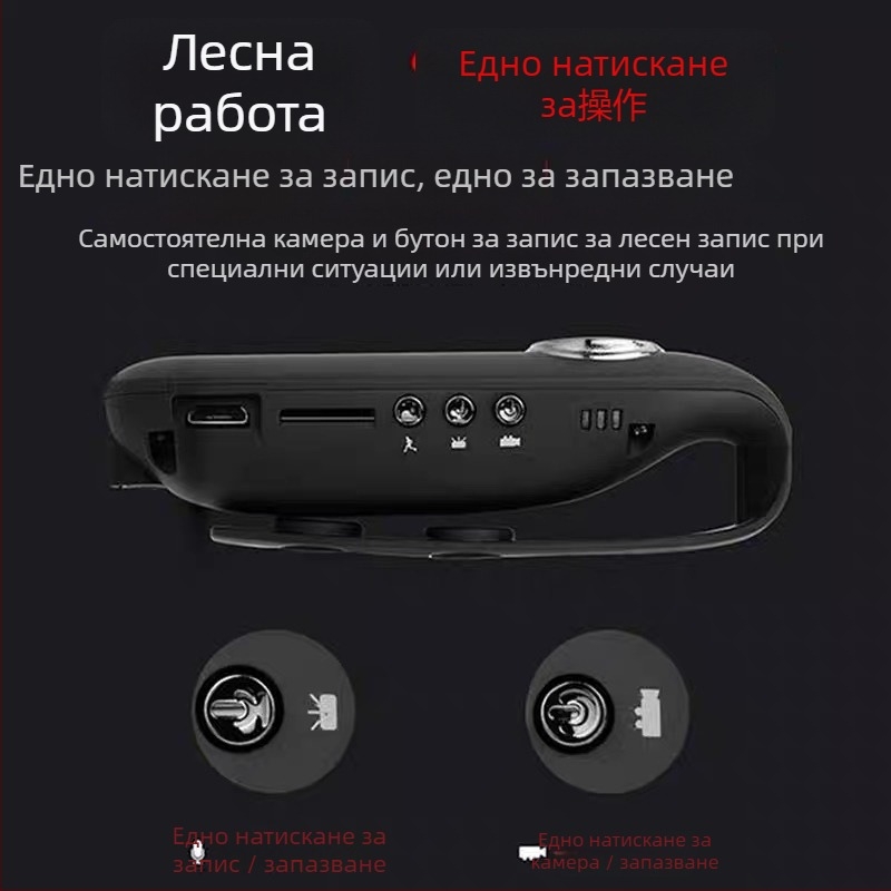 Професионална камера с 10x оптично увеличение, CCD сензор, LCD 1,5-инчов екран, електронна стабилизация на изображението