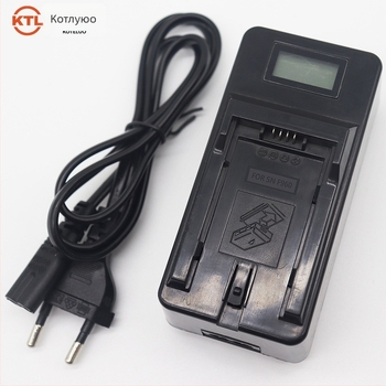 Зарядно устройство за камери F960, съвместимо с Canon, Sony, Samsung и други, поддръжка на Li-Po батерии, ABS корпус, с индикатор