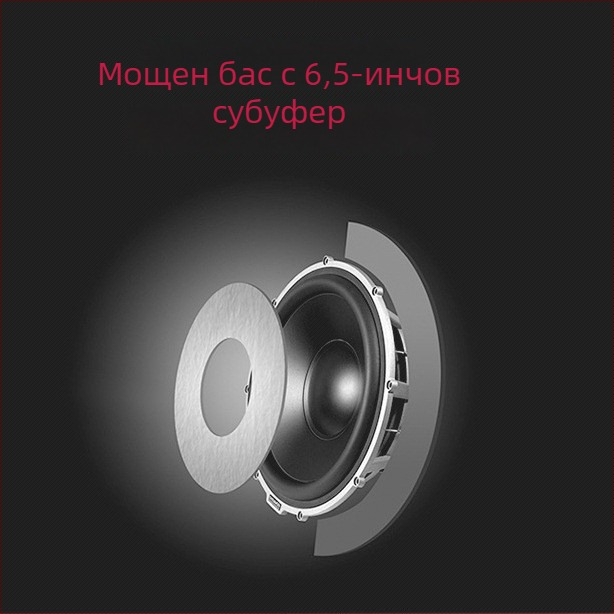 Безжичен караоке микрофон с Bluetooth високоговорител – двойни 40W говорители, обхват до 10 м, вградена батерия 2000–4000mAh, USB/SD/3.5 мм и Bluetooth, слот за карта