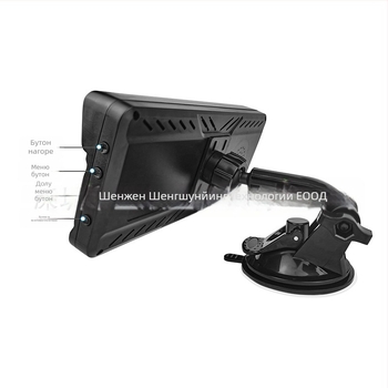 Монитор за бебето в колата с двойна леща, нощно виждане, AHD1080P, IPS дисплей, двоен вход