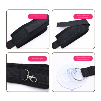 Държач за къпане на котки с вакуумна чашка – за къпане, разресване и подрязване на нокти; кутия 200 бр.