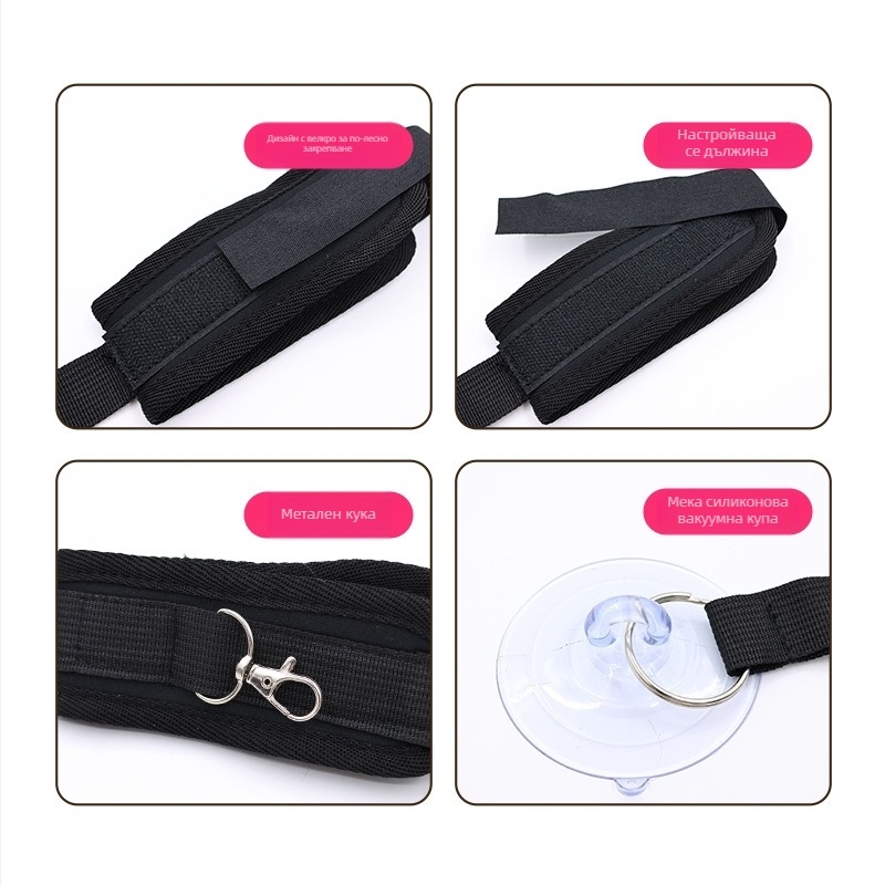 Държач за къпане на котки с вакуумна чашка – за къпане, разресване и подрязване на нокти; кутия 200 бр.