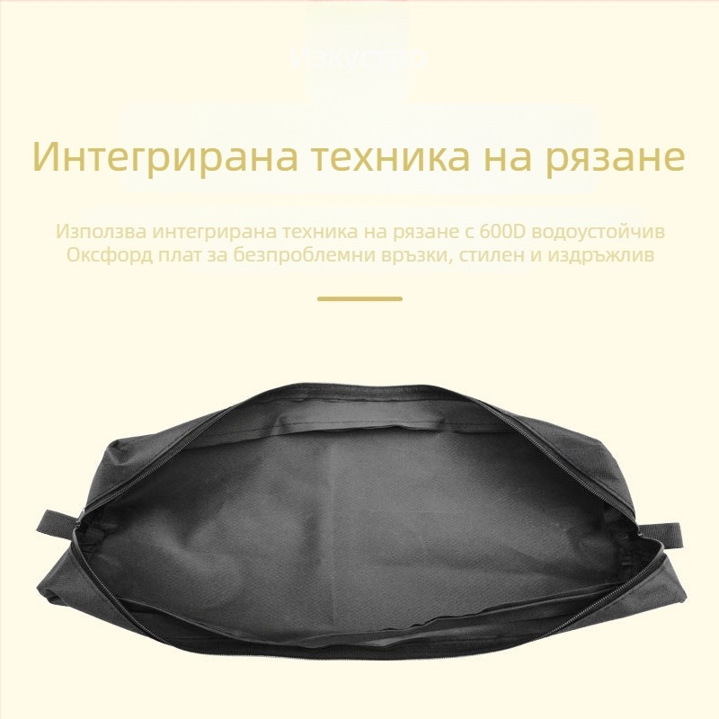 600D Oxford плат камера и штатив чанта за съхранение със стойка за телефон за стрийминг, осветление, походни пръчки и мольберт