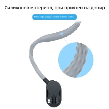 Силиконов фиксиращ адаптер за GoPro 5–10, поддръжка на живо видео и фиксирана камера