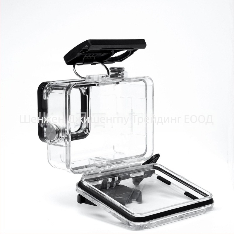 Водоустойчива кутия за екшън камери — PC, съвместима с GoPro 9/10, защита на корпуса и абсорбция на удари