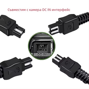 AC-L200 USB адаптер за Sony DV камера – захранване и кабел за зареждане, стандартна опаковка