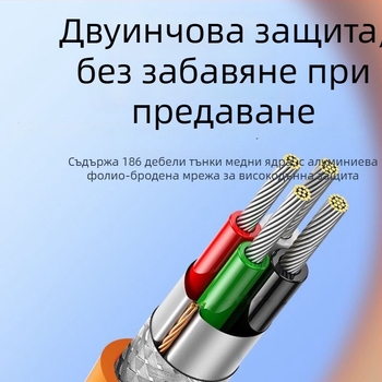 USB кабел за камера с мини USB интерфейс, адаптер кабел, безкислородна мед, дължини 1.8–8 м